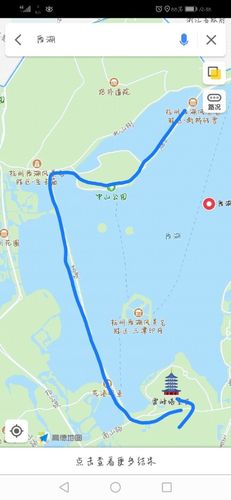 杭州西湖游览路线图-杭州西湖游览路线图怎么画